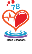 78 Blood Donations Icon